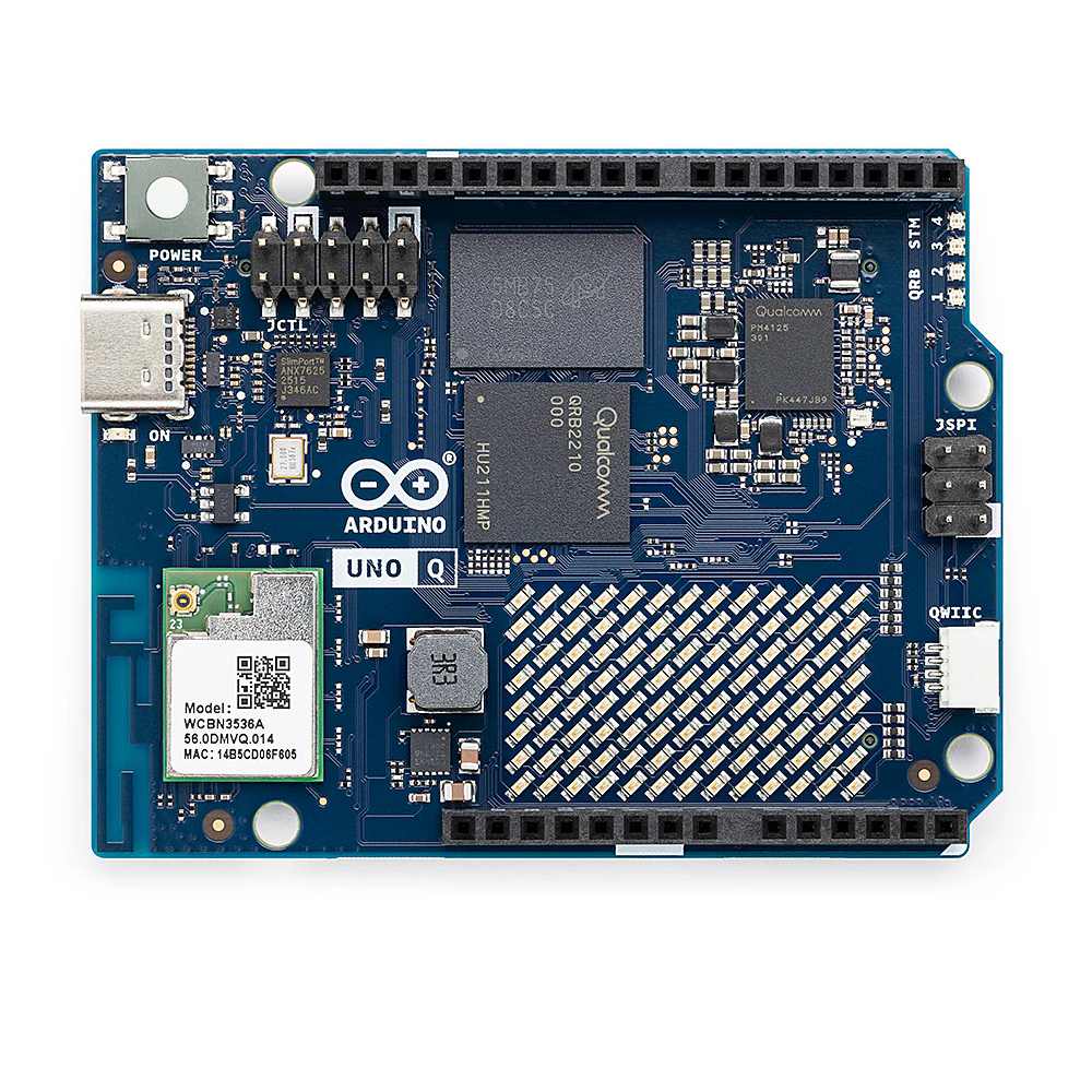 Arduino UNO Q 2GB con Microprocesador Qualcomm® Dragonwing™