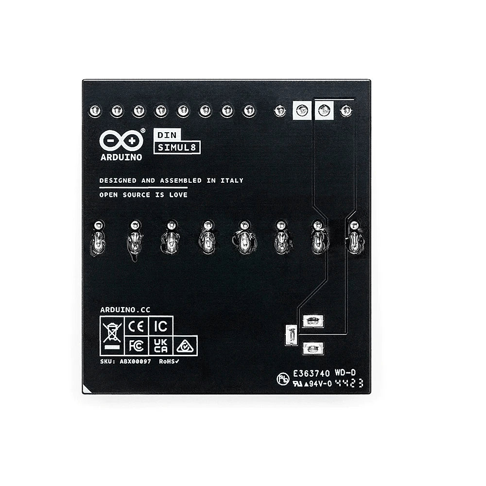 Arduino PLC Starter Kit con Arduino DIN Simul8 y Arduino DIN Celsius