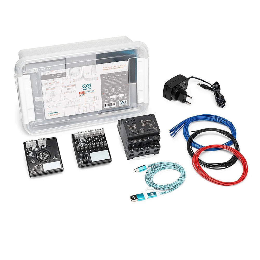 Arduino PLC Starter Kit con Arduino DIN Simul8 y Arduino DIN Celsius