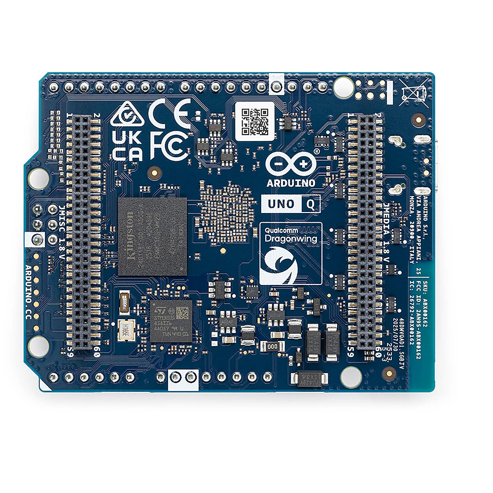Arduino UNO Q 4GB con Microprocesador Qualcomm® Dragonwing™