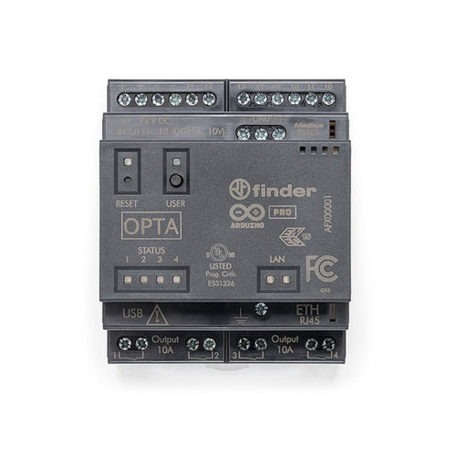 Arduino Opta RS485 - Mini PLC ETH 8DI/AI +4Relay Do