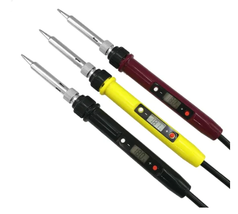 Cautin con Temperatura Regulable y Display 80W