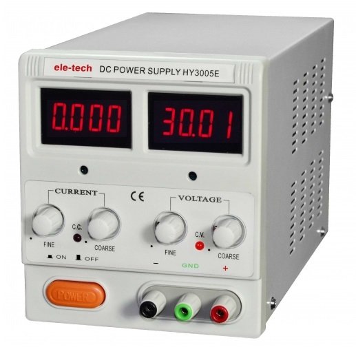Fuente de Poder Digital Regulable de 0 a 30V/5Amp