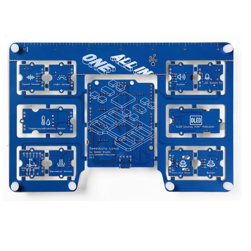 Grove Beginner Kit para Arduino Placa Todo en Uno
