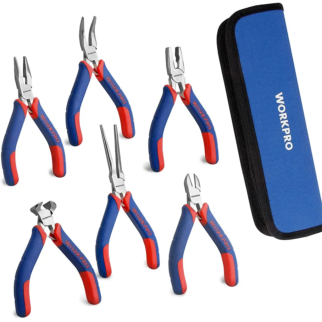 Kit de Alicates de Precisión WorkPRO
