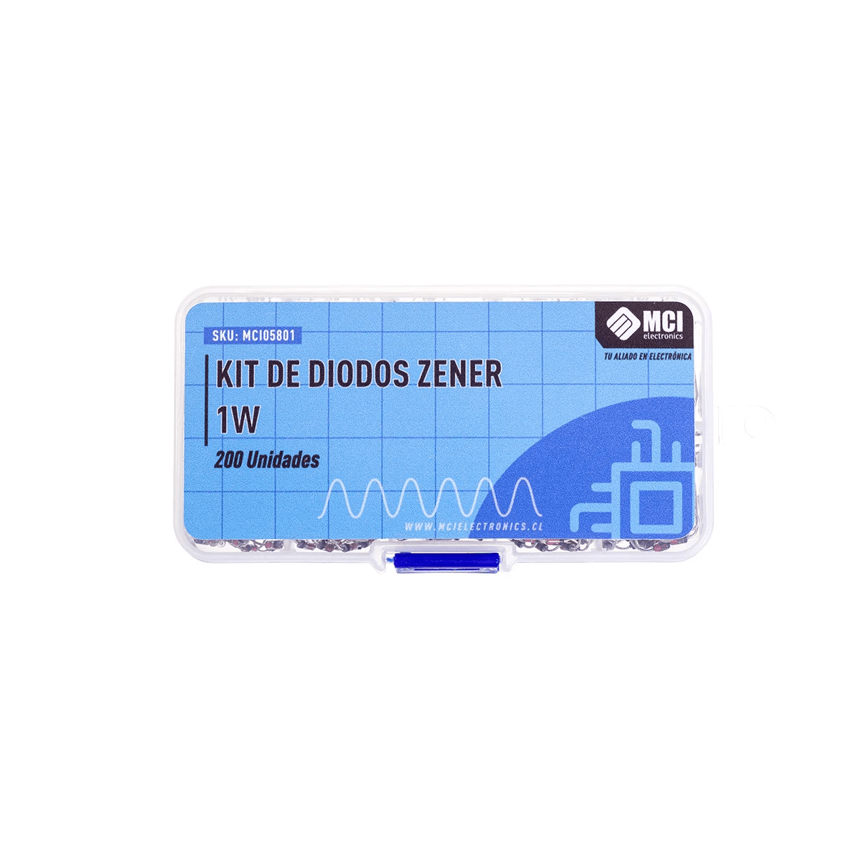 Kit de Diodos Zener 1W