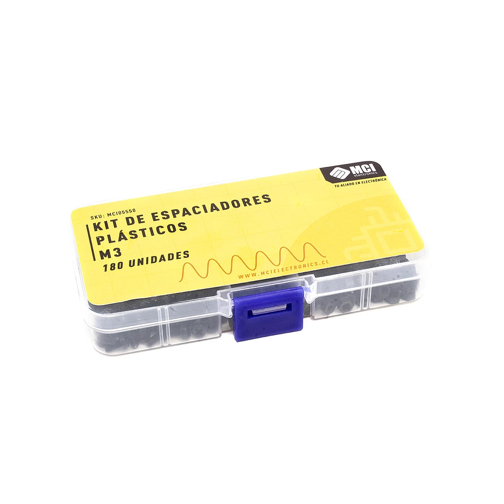 Kit de Espaciadores Plásticos M3 180 unidades