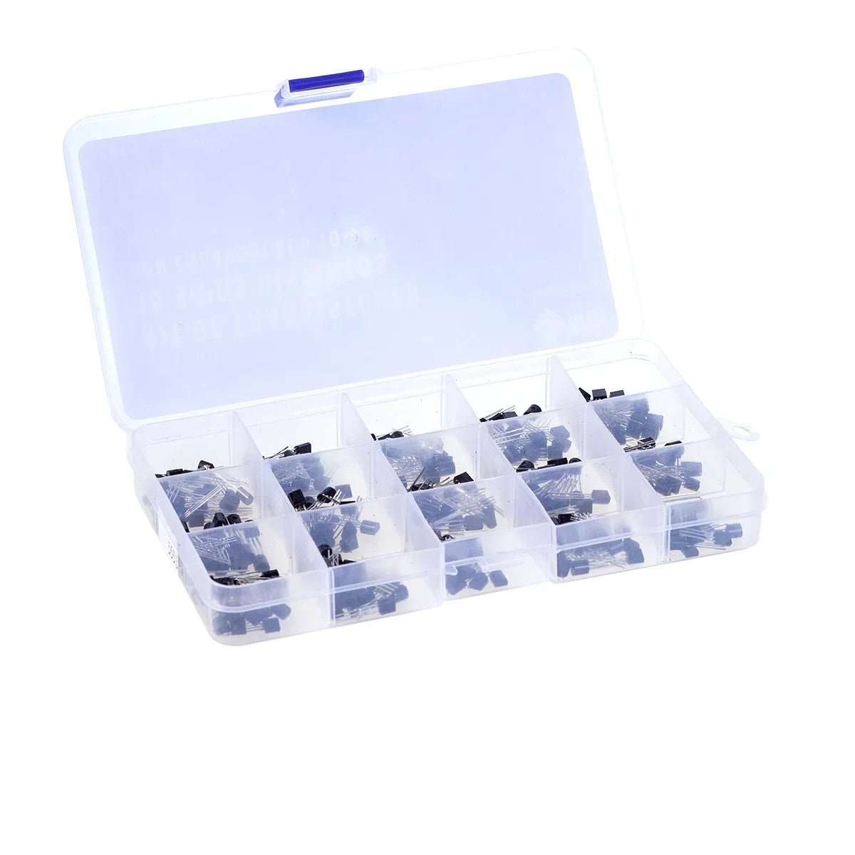 Kit de Transistores 15 Tipos Distintos con Encapsulado TO-92, , 300 Unidades
