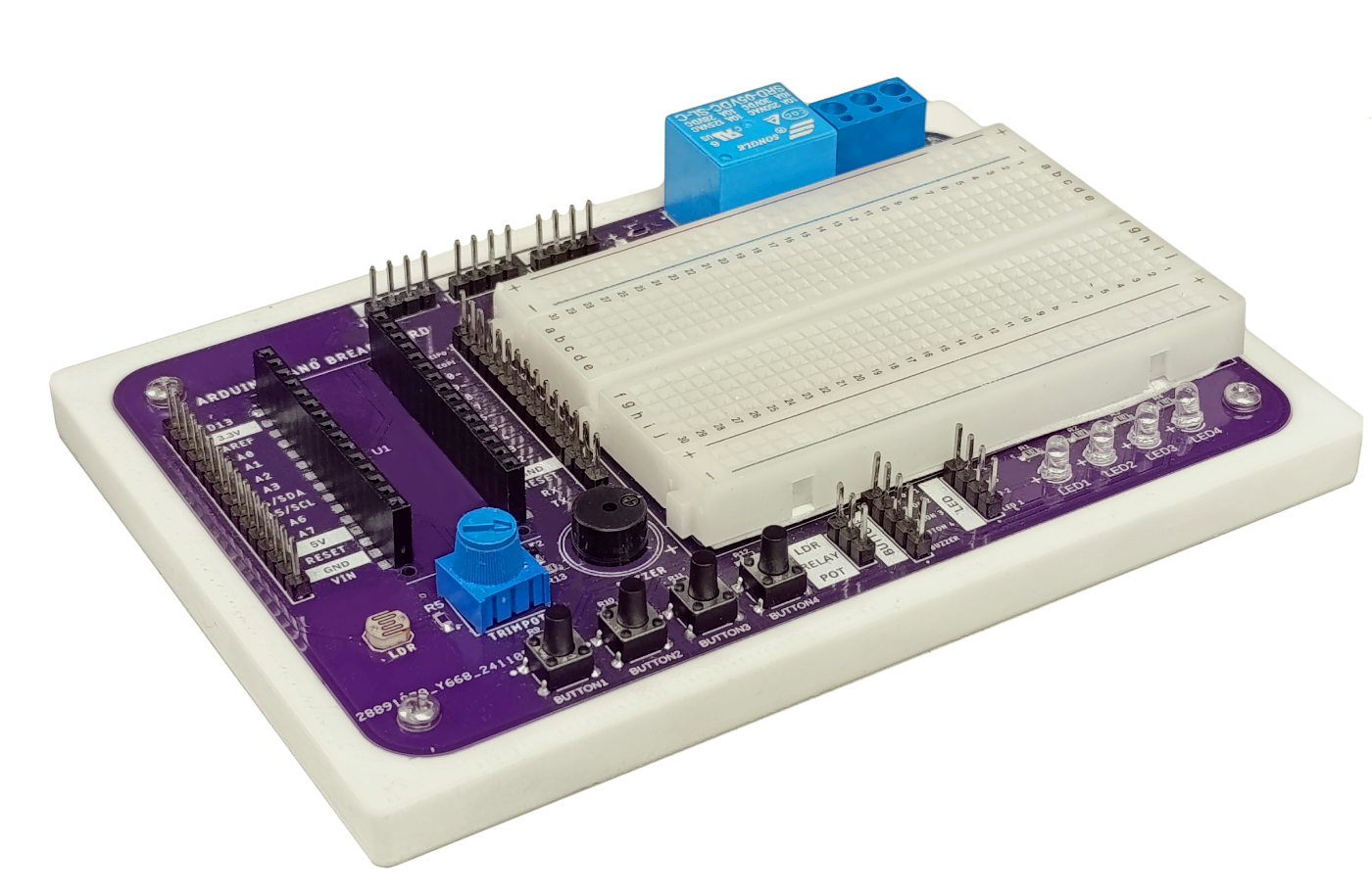 Kit de Prototipado en Breadboard para Arduino Nano