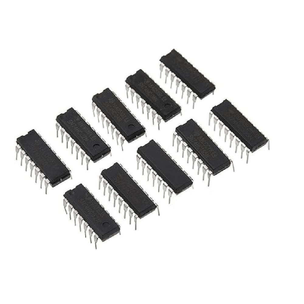 Kit de 20 Circuitos Integrados 74HCXX y 10 DIP