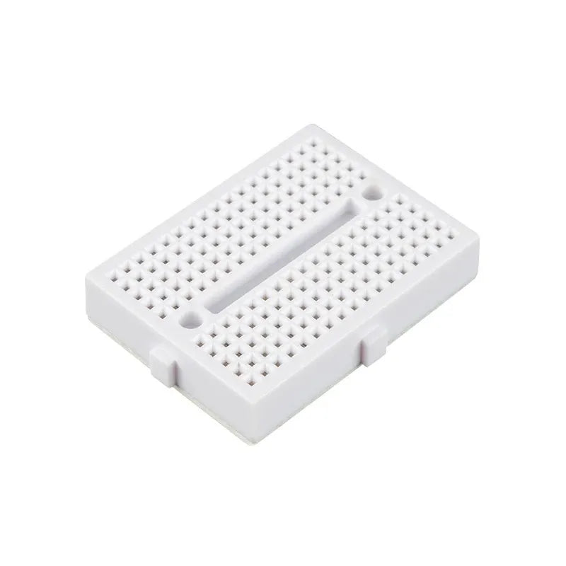 Mini Protoboard con Autoadhesivo - Blanco 170pts