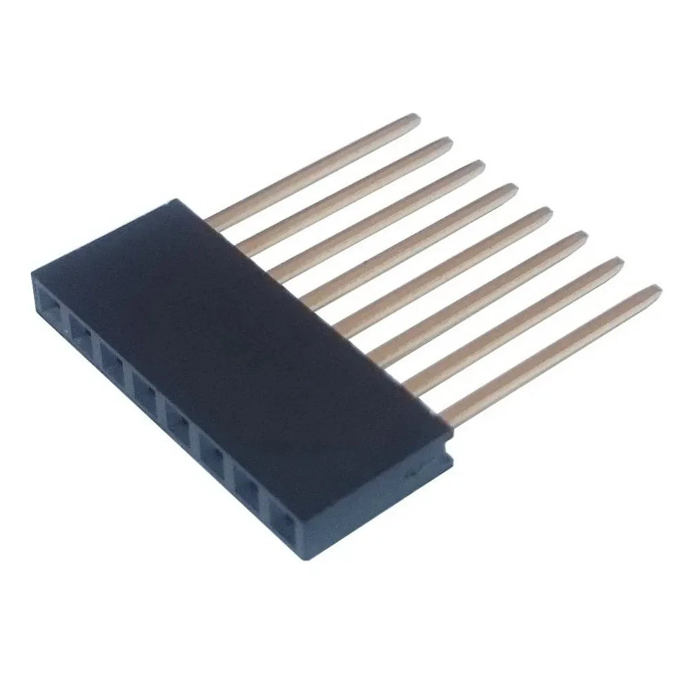 Pack de 10 Conectores Stackable 8 Pines con Longitud de 14.95mm