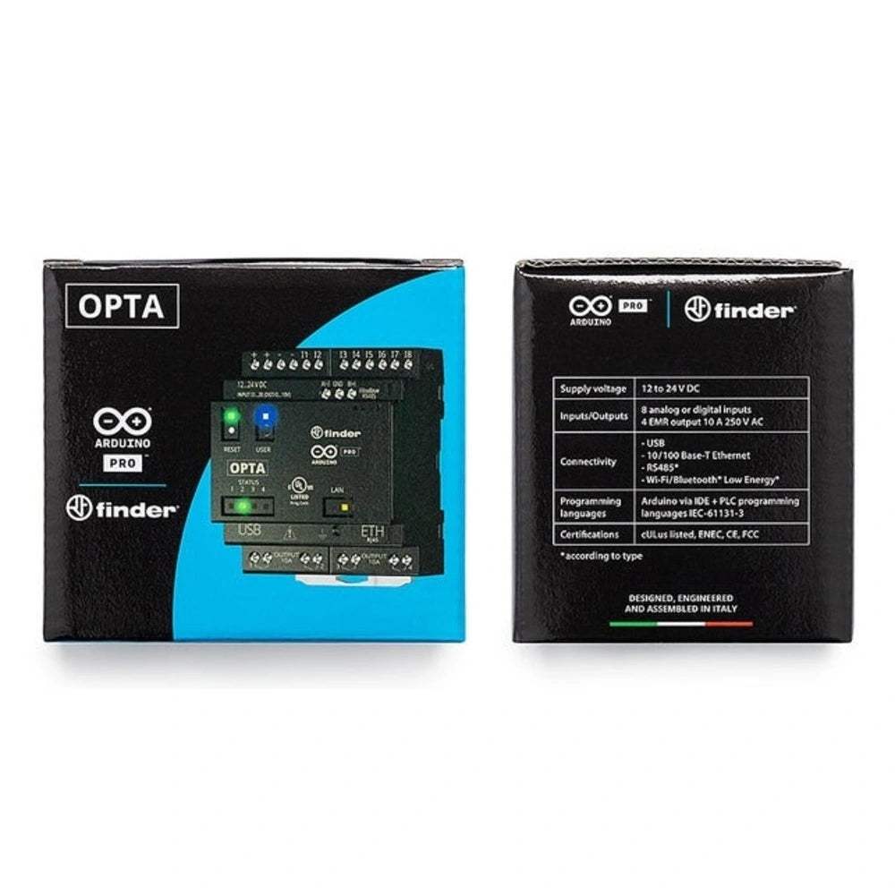 Arduino Opta Lite - Mini PLC para el armario de control (IoT)