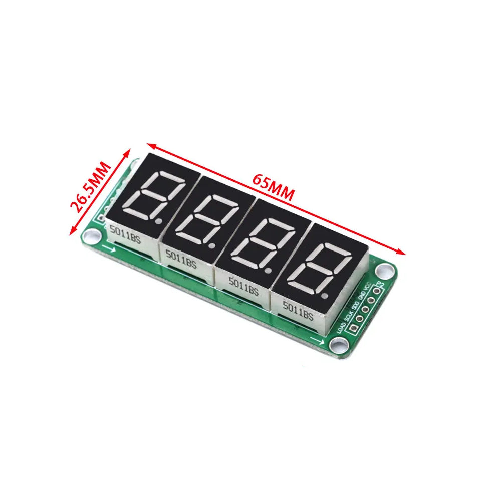 Modulo Display 7 Segmentos 4 Dígitos 74HC595