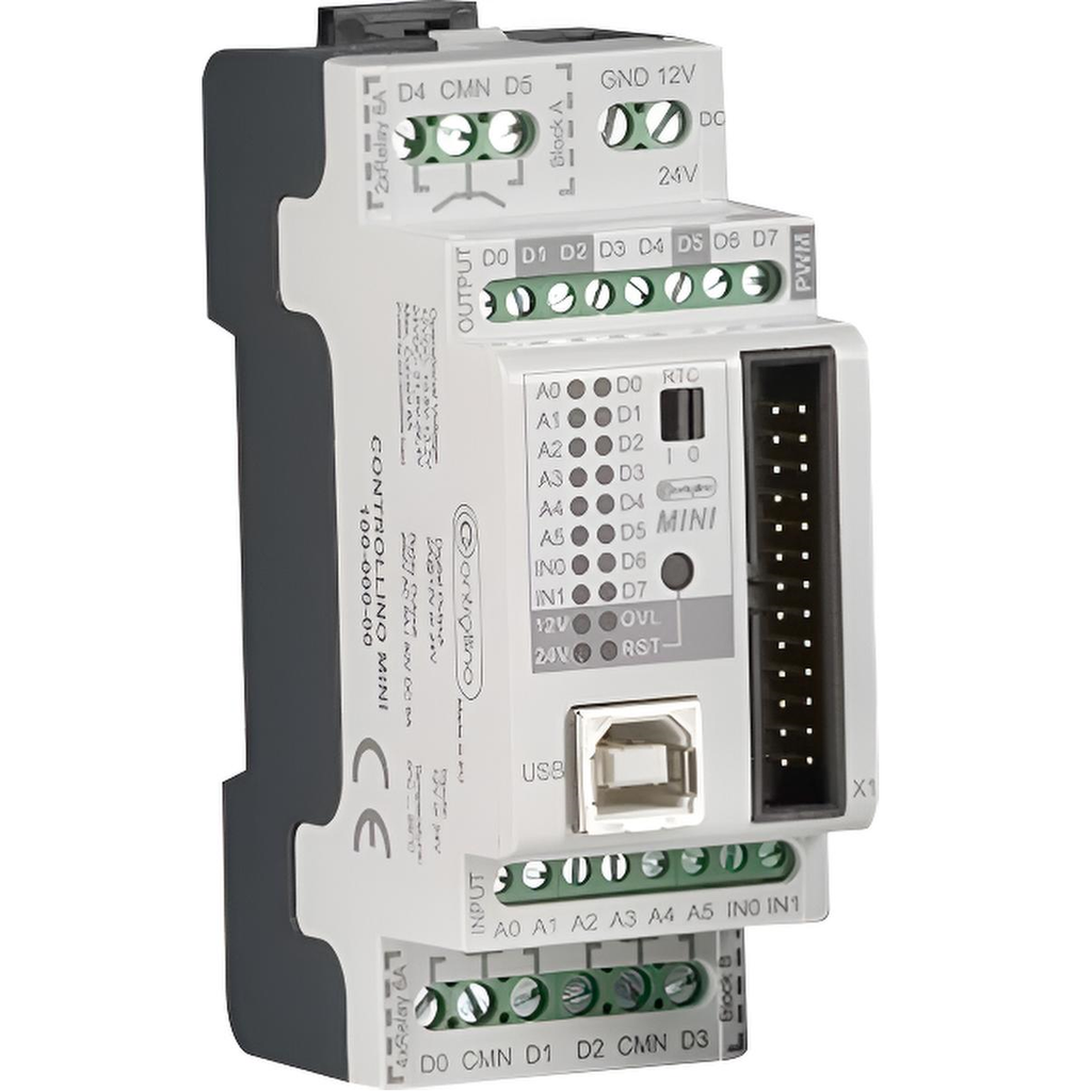 PLC Controllino Mini con ATmega328 8 Entradas 8 Salidas