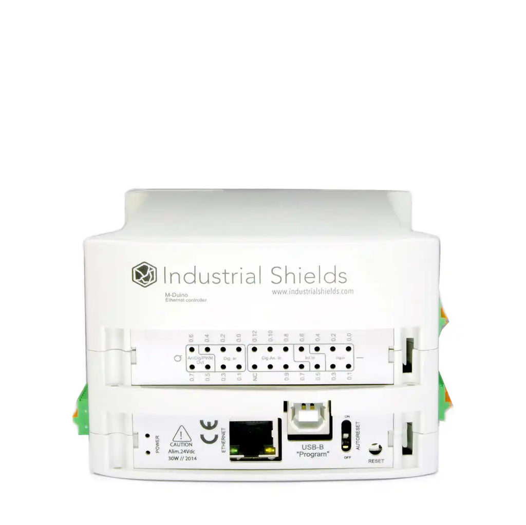 PLC M-Duino Ethernet Arduino 21 – 13 Entradas, 8 Salidas, RS485 y Ethernet Integrado